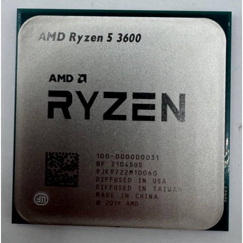 Процессор AMD Ryzen 5 3600 3.6(4.2)GHz 32MB sAM4 Box (100-100000031BOX) (Восстановлено продавцом, 908662) купить в Украине | Telemart фото