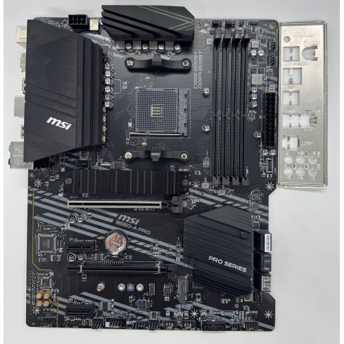 Материнская плата MSI B550-A PRO (sAM4, AMD B550) (Восстановлено продавцом, 908673) купить в Украине | Telemart фото
