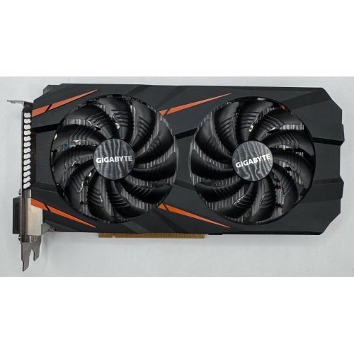 Видеокарта Gigabyte GeForce GTX 1060 WindForce 2X OC 6144MB (GV-N1060WF2OC-6GD) (Восстановлено продавцом, 908678) купить в Украине | Telemart фото