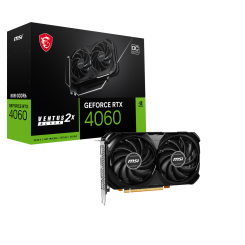 Видеокарта MSI GeForce RTX 4060 VENTUS 2X BLACK OC 8192MB (RTX 4060 VENTUS 2X BLACK 8G OC) (Восстановлено продавцом, 908679)