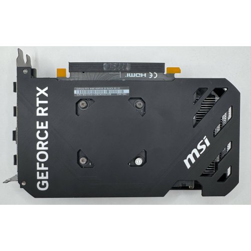 Видеокарта MSI GeForce RTX 4060 VENTUS 2X BLACK OC 8192MB (RTX 4060 VENTUS 2X BLACK 8G OC) (Восстановлено продавцом, 908679) купить в Украине | Telemart фото