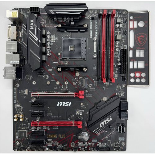 Материнская плата MSI B450 GAMING PLUS MAX (sAM4, AMD B450) (Восстановлено продавцом, 908693) купить в Украине | Telemart фото