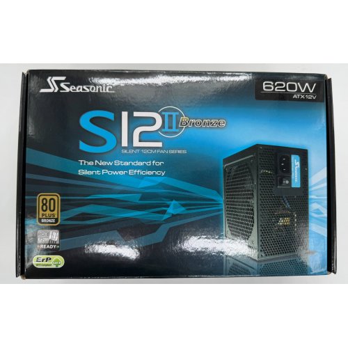 Блок питания Seasonic S12II 620W Bronze (SS-620GB) (Восстановлено продавцом, 908701) купить в Украине | Telemart фото