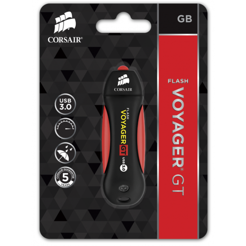 Накопичувач Corsair Voyager GT USB 3.0 256GB (CMFVYGT3B-256GB) купити в Україні | Telemart фото