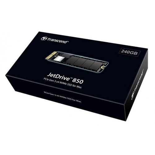 Продать SSD-диск Transcend JetDrive 850 3D NAND 240GB M.2 (2280 PCI-E) NVMe x2 Bundle for Mac (TS240GJDM850) по Trade-In интернет-магазине Телемарт - Киев, Днепр, Украина фото