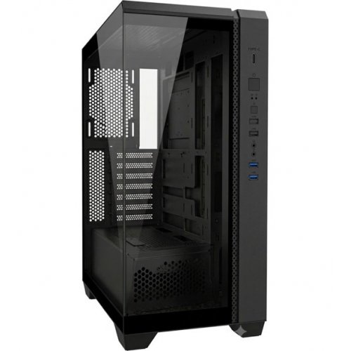 Корпус Frontier Aurex AU31A Tempered Glass без БЖ Black купити в Україні | Telemart фото