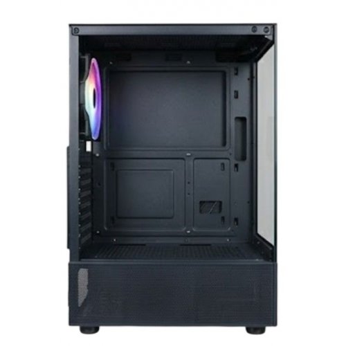 Корпус Frontier GA192 Tempered Glass без БЖ Black купити в Україні | Telemart фото