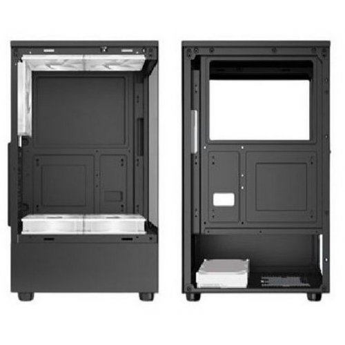 Корпус Frontier GA192 Tempered Glass без БЖ Black купити в Україні | Telemart фото