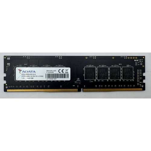 Озу ADATA DDR4 8GB 2666Mhz Premier (AD4U2666W8G19-S) (Восстановлено продавцом, 908870) купить в Украине | Telemart фото