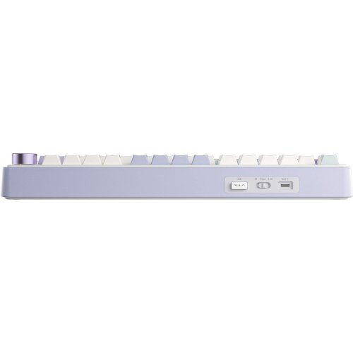 Уцінка клавіатура AULA F75 Gasket Leobog Greywood V3 Wireless (6948391208640) White (Розкрита упаковка, 908894) купити в Україні | Telemart фото