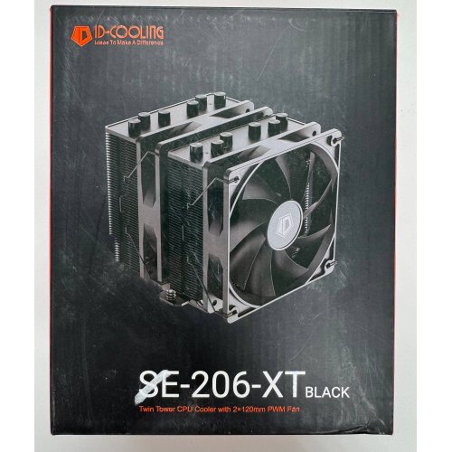 Кулер ID-Cooling SE-206-XT (SE-206-XT Black) (Відновлено продавцем, 908895) купити в Україні | Telemart фото