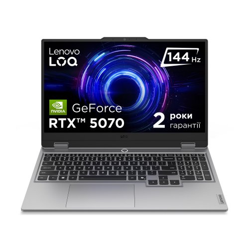 Ноутбук Lenovo LOQ 15IRX10 (83JE008SPB) Luna Grey купить в Украине | Telemart фото