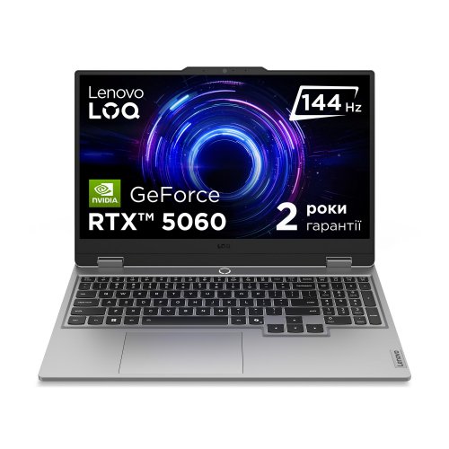 Ноутбук Lenovo LOQ 15IRX10 (83JE01L7RA) Luna Grey купить в Украине | Telemart фото