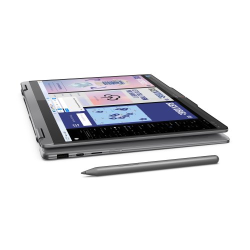 Ноутбук Lenovo Yoga 7 2-in-1 14ILL10 (83JQ00HERA) Luna Grey купить в Украине | Telemart фото