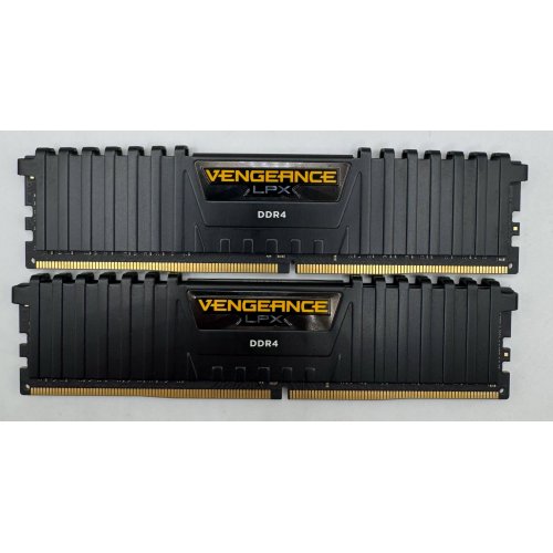 Озу Corsair DDR4 32GB (2x16GB) 3600Mhz Vengeance LPX Black (CMK32GX4M2D3600C18) (Восстановлено продавцом, 909060) купить в Украине | Telemart фото