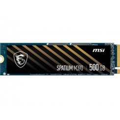 Ssd-диск MSI SPATIUM M390 3D NAND TLC 500GB M.2 (2280 PCI-E) NVMe (S78-440K070-P83) (Восстановлено продавцом, 909071)