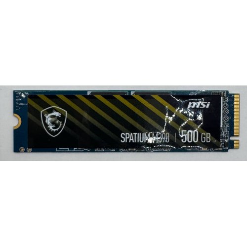Ssd-диск MSI SPATIUM M390 3D NAND TLC 500GB M.2 (2280 PCI-E) NVMe (S78-440K070-P83) (Відновлено продавцем, 909071) купити в Україні | Telemart фото