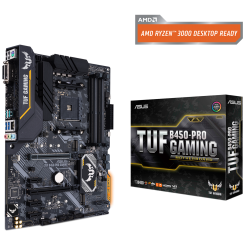 Материнская плата Asus TUF B450-PRO GAMING (sAM4, AMD B450) (Восстановлено продавцом, 909077)