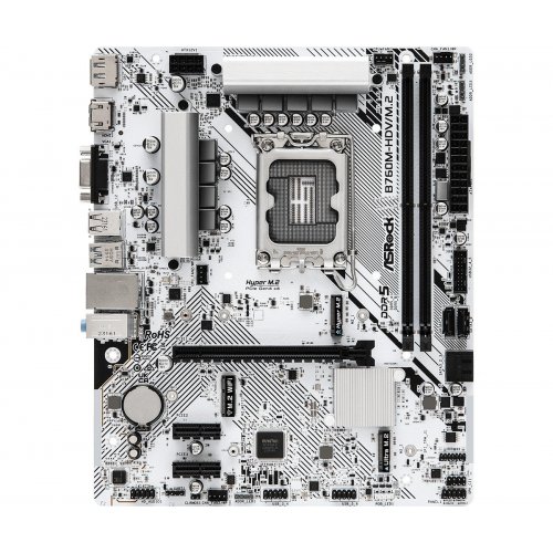 Уцінка материнська плата AsRock B760M-HDV/M.2 (s1700, Intel B760) (Розкрита упаковка, 909084) купити в Україні | Telemart фото