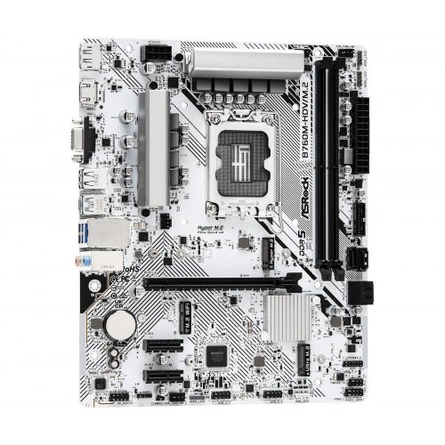 Уцінка материнська плата AsRock B760M-HDV/M.2 (s1700, Intel B760) (Розкрита упаковка, 909084) купити в Україні | Telemart фото