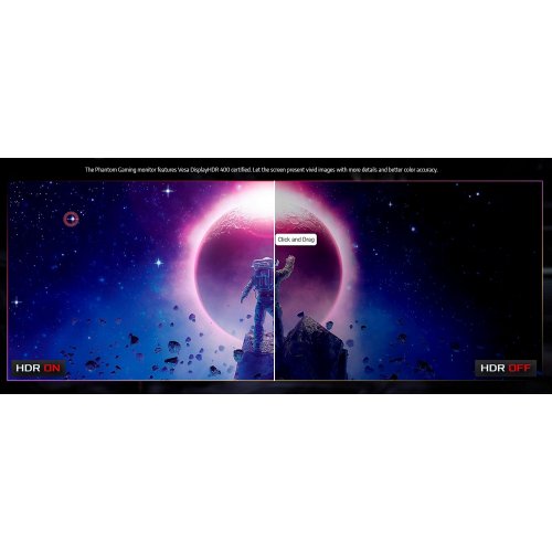 Монітор AsRock 27" Phantom Gaming PG27FFX1B Black купити в Україні | Telemart фото