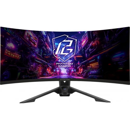 Монитор AsRock 34" Phantom Gaming PG34QRT3A Black купить в Украине | Telemart фото