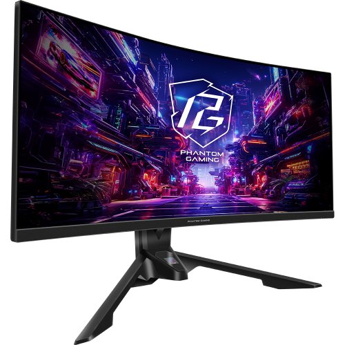Монитор AsRock 34" Phantom Gaming PG34QRT3A Black купить в Украине | Telemart фото