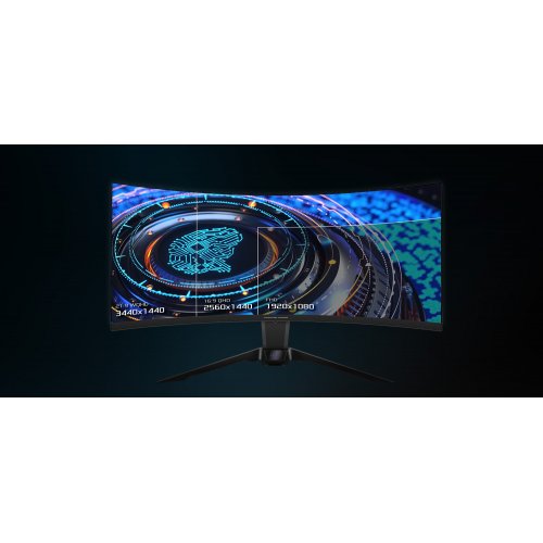Монитор AsRock 34" Phantom Gaming PG34QRT3A Black купить в Украине | Telemart фото