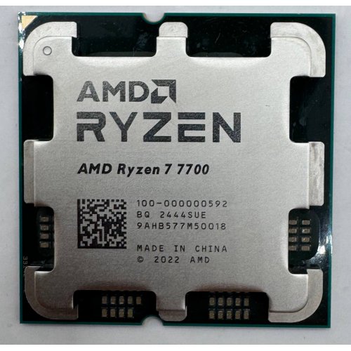 Процессор AMD Ryzen 7 7700 3.8(5.3)GHz 32MB sAM5 Tray (100-000000592) (Восстановлено продавцом, 909213) купить в Украине | Telemart фото