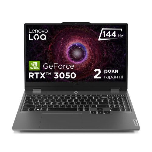 Ноутбук Lenovo LOQ 15AHP9 (83DX00G8RA) Luna Grey купить в Украине | Telemart фото