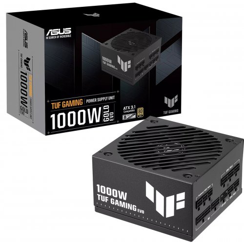 Уцінка блок живлення Asus TUF Gaming 1000W Gold EVO (90YE00SE-B0NA00) Black (Пошкоджено пакування, 909293) купити в Україні | Telemart фото