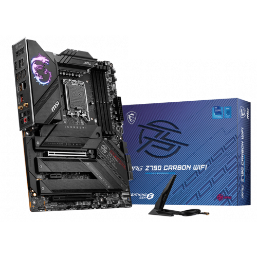 Материнська плата MSI MPG Z790 CARBON WIFI (s1700, Intel Z790) (Відновлено продавцем, 909302) купити в Україні | Telemart фото