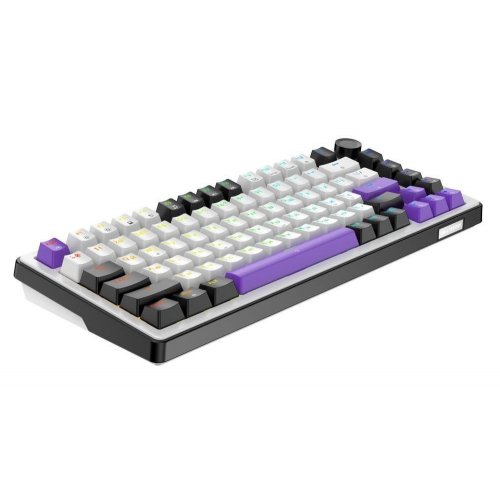 Уцінка клавіатура HATOR HK75 Hellyberry Mechanical Linear White/Violet (Розкрита упаковка, 909329) купити в Україні | Telemart фото
