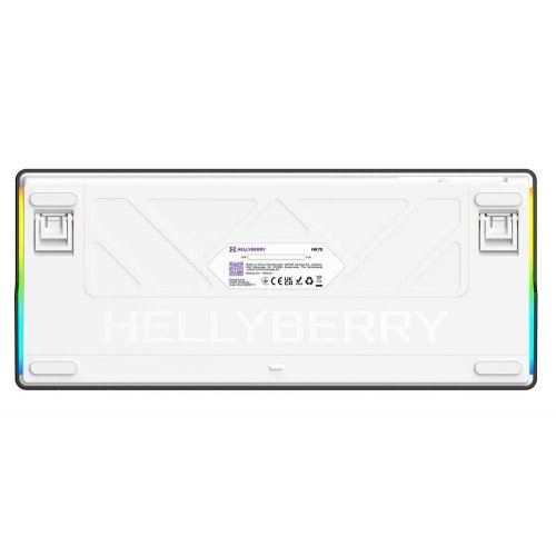 Уцінка клавіатура HATOR HK75 Hellyberry Mechanical Linear White/Violet (Розкрита упаковка, 909329) купити в Україні | Telemart фото