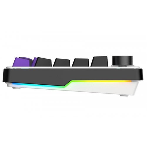 Уцінка клавіатура HATOR HK75 Hellyberry Mechanical Linear White/Violet (Розкрита упаковка, 909329) купити в Україні | Telemart фото