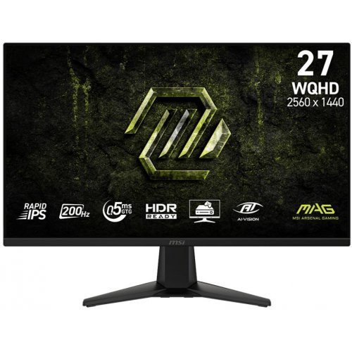 Уцінка монітор MSI 27" MAG 275QF E20 Black (Пошкоджено пакування, 909332) купити в Україні | Telemart фото