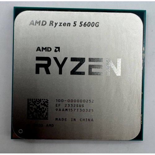 Процессор AMD Ryzen 5 5600G 3.9(4.4)GHz 16MB sAM4 Tray (100-000000252) (Восстановлено продавцом, 909337) купить в Украине | Telemart фото
