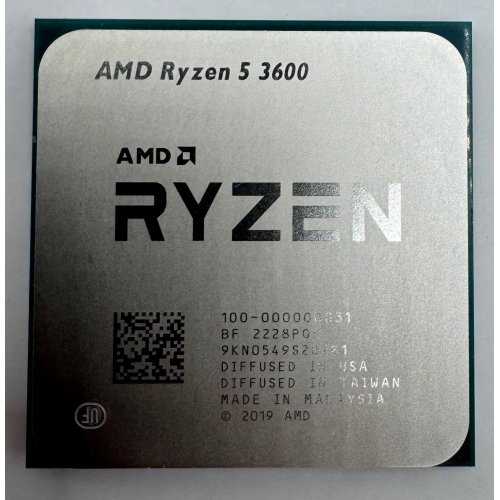 Процессор AMD Ryzen 5 3600 3.6(4.2)GHz 32MB sAM4 Tray (100-000000031) (Восстановлено продавцом, 909338) купить в Украине | Telemart фото