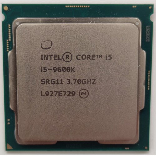 Процессор Intel Core i5-9600K 3.7(4.6)GHz 9MB s1151 Tray (CM8068403874404) (Восстановлено продавцом, 909356) купить в Украине | Telemart фото
