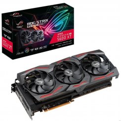 Видеокарта Asus ROG Radeon RX 5600 XT STRIX TOP 6144MB (ROG-STRIX-RX5600XT-T6G-GAMING) (Восстановлено продавцом, 909368)