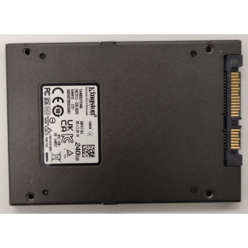 Ssd-диск Kingston A400 TLC 240GB M.2 (2280 SATA) (SA400M8/240G) (Відновлено продавцем, 909376) купити в Україні | Telemart фото