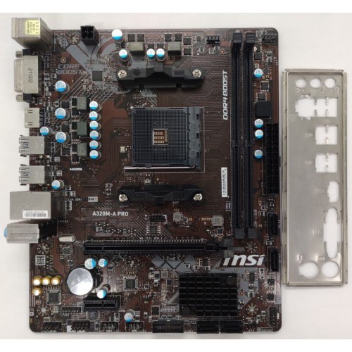 Материнская плата MSI A320M-A PRO (sAM4, AMD A320) (Восстановлено продавцом, 909378) купить в Украине | Telemart фото