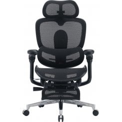 Крісло офісне з підставкою для ніг Sihoo DORO C500 V2 with Footrest (C500-V2-B101-JT) Black