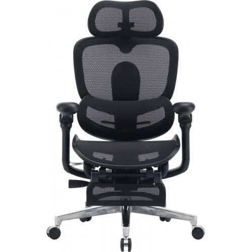 Крісло офісне з підставкою для ніг Sihoo DORO C500 V2 with Footrest (C500-V2-B101-JT) Black купити в Україні | Telemart фото