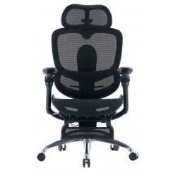 Крісло офісне з підставкою для ніг Sihoo DORO C300 Pro V2 with Footrest (C300-PRO-V2-B101-JT) Black