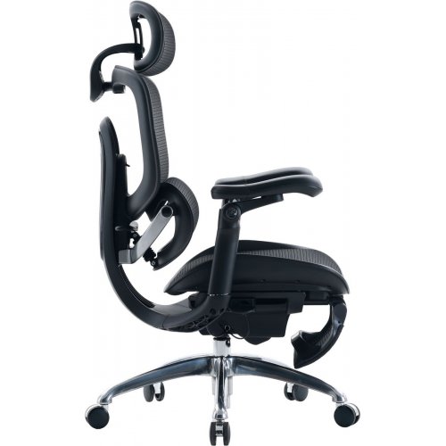 Крісло офісне з підставкою для ніг Sihoo DORO C300 Pro V2 with Footrest (C300-PRO-V2-B101-JT) Black купити в Україні | Telemart фото