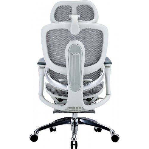 Крісло офісне з підставкою для ніг Sihoo DORO C300 Pro V2 with Footrest (C300-PRO-V2-B102-JT) White купити в Україні | Telemart фото
