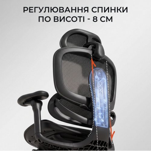 Офисное кресло Sihoo DORO C300 Lite V2 (C300-LITE-V2-B101) Black купить в Украине | Telemart фото