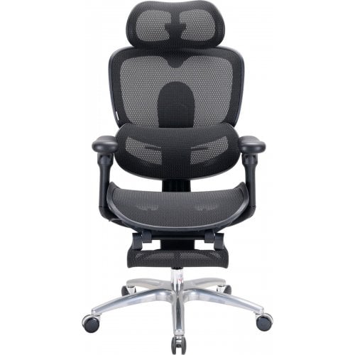 Крісло офісне з підставкою для ніг Sihoo DORO C300 Lite V2 with Footrest (C300-LITE-V2-B101-JT) Black купити в Україні | Telemart фото