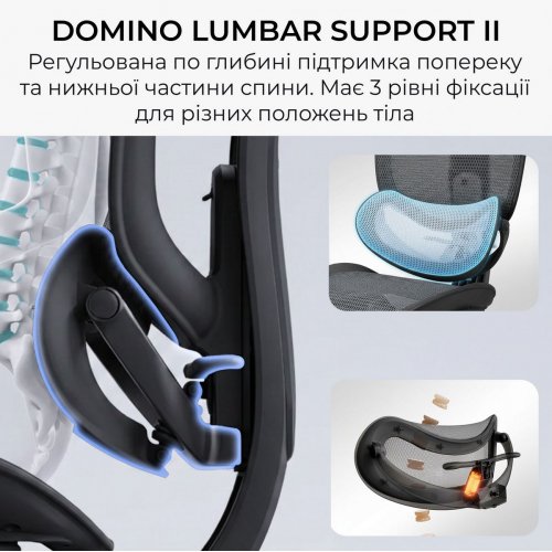 Офисное кресло Sihoo DORO C300 Lite V2 (C300-LITE-V2-B102) White купить в Украине | Telemart фото